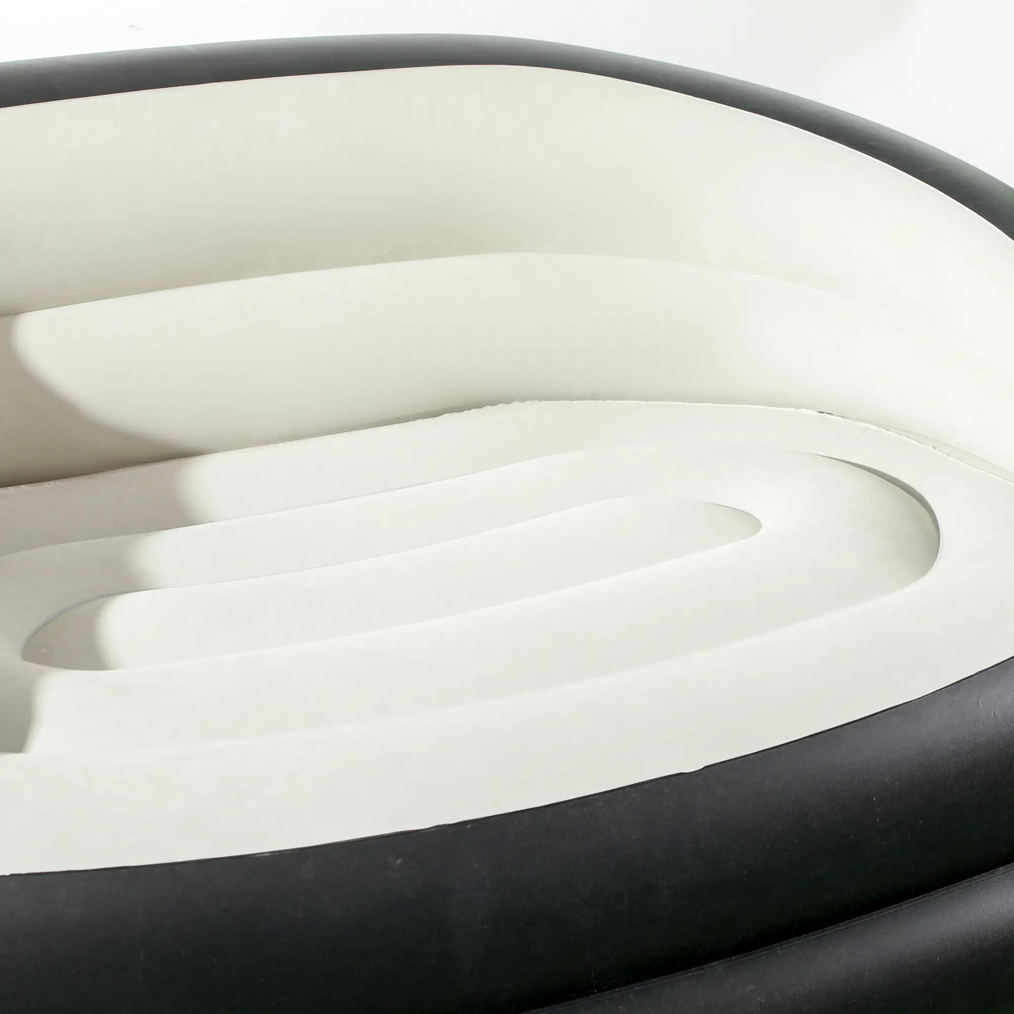 Double Inflatable Seat - Grey/Black