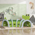 Crocodile Design Kids Play Tunnel for Ages 3-6 Crawl and Climb