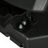 2.4-2.9m Adjustable Basketball Hoop and Stand with Weighted Base, Portable on Wheels, Black