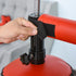 155-205cm 3-IN-1 Freestanding Boxing Punching Bag Stand, Boxing Speed Trainer with Rotating Flexible Arm, Speed Ball, Fillable Base, Red