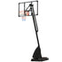 2.4-2.9m Adjustable Basketball Hoop and Stand with Weighted Base, Portable on Wheels, Black