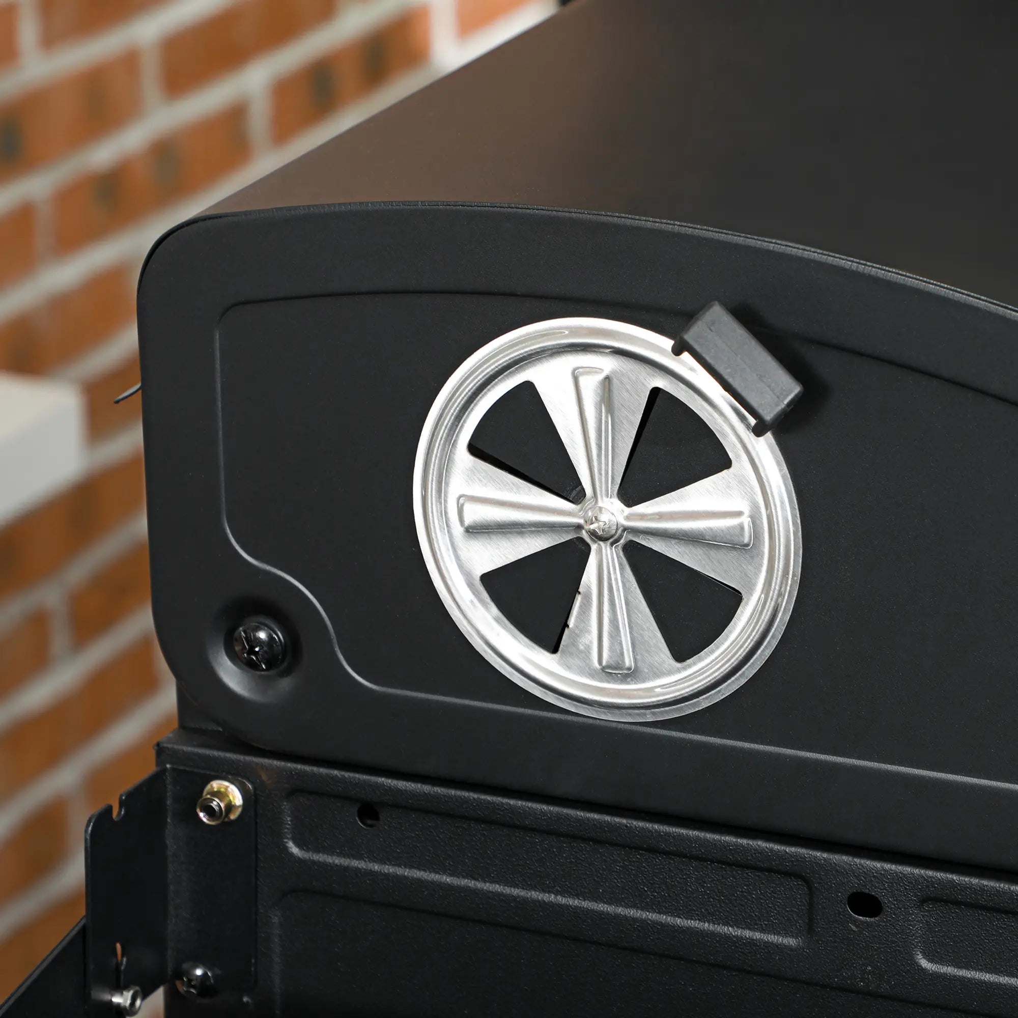 Dual Fuel BBQ Grill - Black