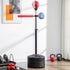 Adjustable Speed Bag, Boxing Bag, with Sand, Reflex Bar, Punching Pad, Multicoloured