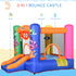 Bouncy Castle Inflatable Basket Trampoline Slide Monster Design 180 x 250 x 175 (CM)