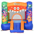 Bouncy Castle Inflatable Basket Trampoline Slide Monster Design 180 x 250 x 175 (CM)