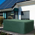 Garden Furniture Cover Waterproof, Anti-UV 600D Heavy Duty Oxford Fabric Patio Furniture Cover for Rectangular Sofa Table Set, Green, 245 x 165 x 55 cm
