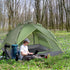 3 Man Camping Tent Automatic Pop Up Tent Portable Double Layer for Festival Hiking Family Travel Shelter
