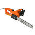 Aluminium Electric Chainsaw with Double Brake Protection and Blade Cover, 2000 W, 40 cm, for Wood, Trees and Branches, Orange