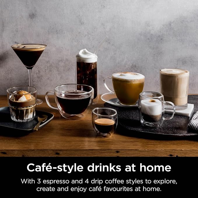 **£5 RAFFLE Ninja Luxe Premier 3-in-1 Coffee Machine, Latte, Cappuccino, Cold Brew & Espresso Maker With Built in Bean Grinder & Milk Frother