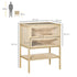 Wooden Hamster Cage with Storage Shelf, Small Animal Exercise Play House with Openable Top, for Hamsters, Gerbils, 60 x 40 x 80 cm - Natural