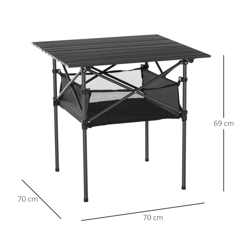 Outdoor Folding Camping Table W/ Storage Bag, Portable for Garden Beach Picnic