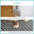 Cat Litter Box, Pet Toilet, Enclosed Kitten Pan with Front Entrance Top Exit, High Side, Scoop, White