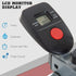 Air Walker Glider, Cross Trainer Fitness Machine, with LCD, for Home Gym, Grey