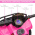 6V Kids Electric Ride on Car Toddlers Quad Bike All Terrain Vehicle Toy With Music for 18-36 months Pink