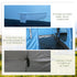 5-6 Man Camping Tent with 2 Room, Floor and Carry Bag - Blue