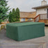 Garden Furniture Cover Waterproof, Anti-UV 600D Heavy Duty Oxford Fabric Patio Furniture Cover for Rectangular Sofa Table Set, Green, 245 x 165 x 55 cm