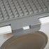 Cat Litter Box, Pet Toilet, Enclosed Kitten Pan with Front Entrance Top Exit, High Side, Scoop, White