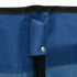 6 Seater Folding Camping Chair with Cup Holder & Carry Bag - Blue