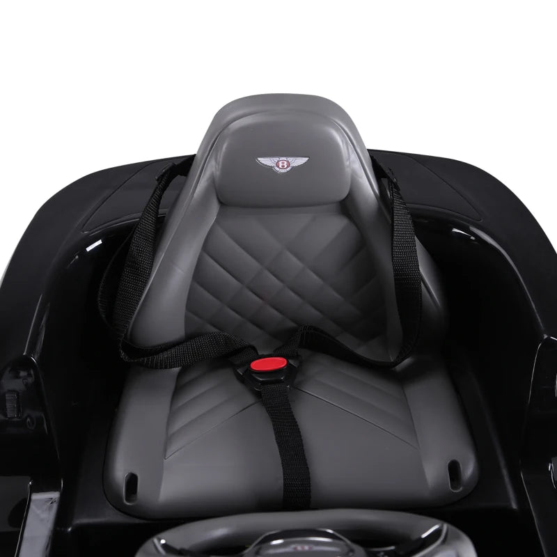 Bentley GT Licensed 12V Electric Car for Kids, Kid's Electric Ride on with Remote Control, Ride on Car with LED Lights, Music, for 3-5 Years, Black 4.8 (36)