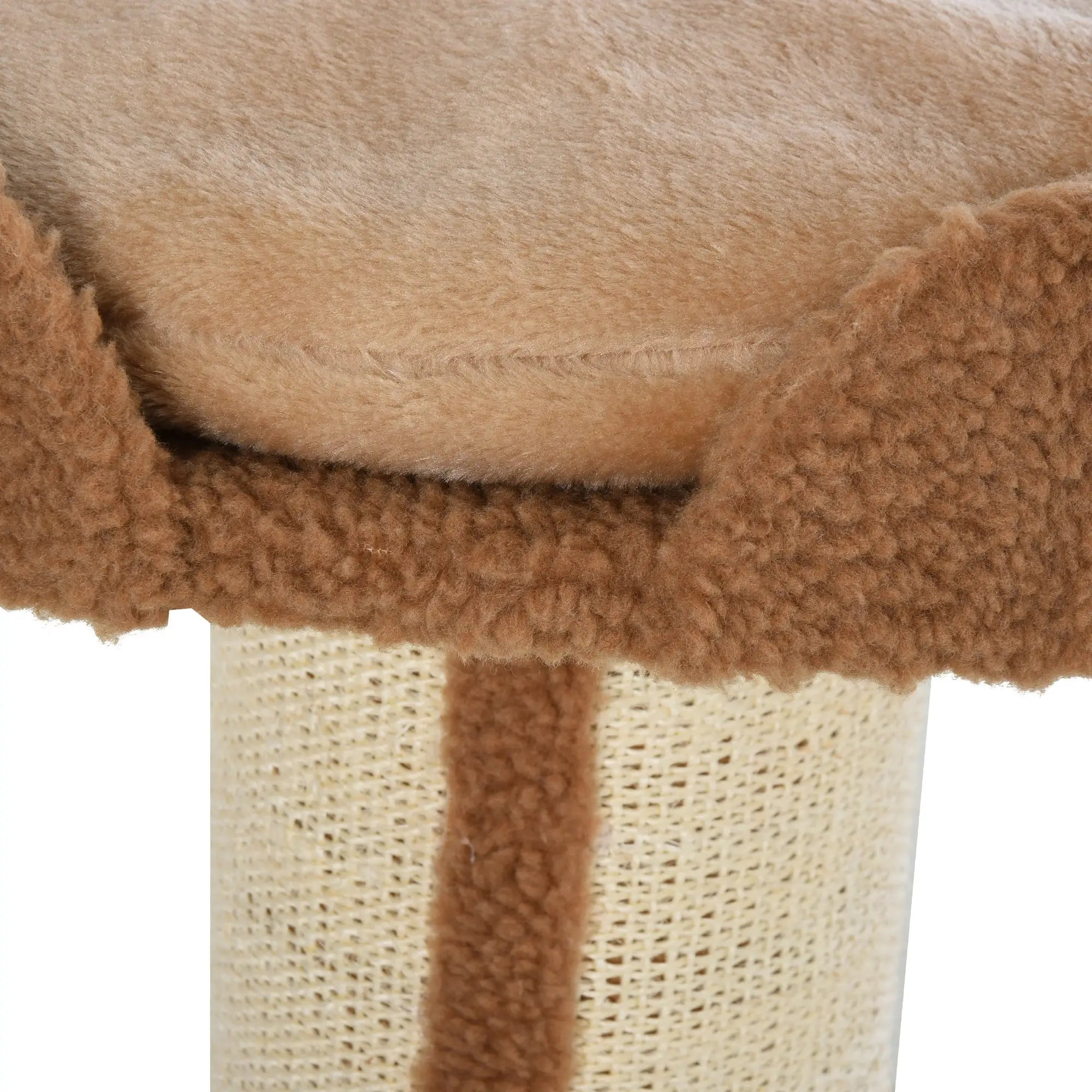 91cm Cat Tower Scratching Posts Cat Tree for Indoor Cats Kitten Activity Centre Brown