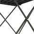 Folding Camping Table, Lightweight Metal Picnic Table with Carry Bag, Foldable Table for Outdoor Camping, Picnic, Hiking, BBQ, Fishing, Black