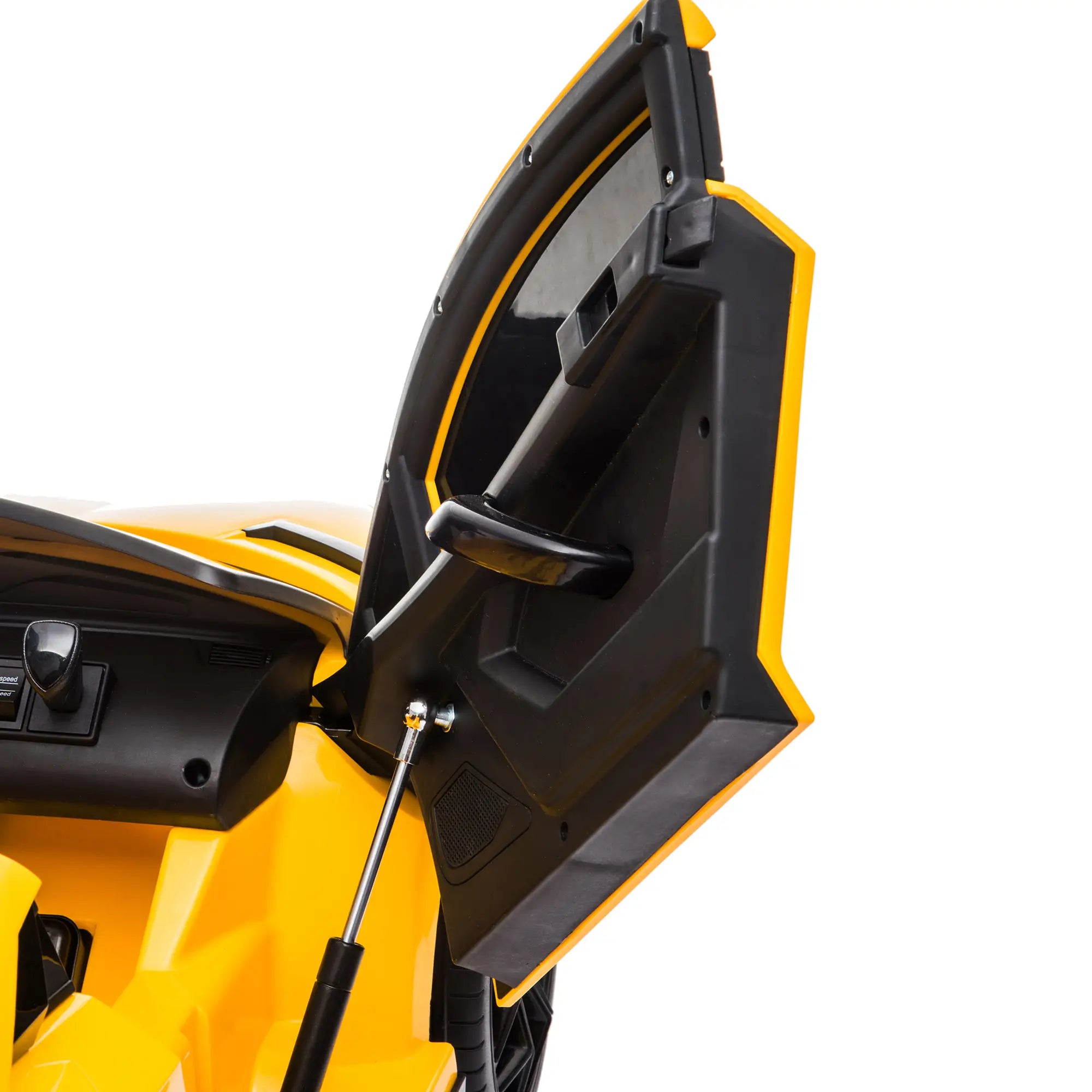 Lamborghini Aventador Licensed 12V Kids Electric Ride On Car Racing Car Toy with Parental Remote Control Battery-powered 2 Motors Music Lights for 3-8 Years Old Yellow 4.9