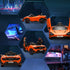McLaren 765LT Licensed 12V Kids Electric Ride on Car with Butterfly Doors, Remote Control, Transport Wheels, Orange