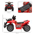 6V Kids Electric Ride on Car Toddlers Quad Bike All Terrain Vehicle Toy With Music for 18-36 months Red