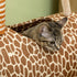 Giraffe-Designed Cat Tree, with Scratching Posts, Cat Tunnel, Toy Ball - Beige