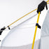 4 Person Automatic Camping Tent, Outdoor Pop Up Tent, Portable Backpacking Dome Shelter, Light Grey