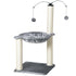 83cm Cat Tree Tower for Indoor Cats w/ Sisal Scratching Post Hammock Hanging Toy Activity Centre - Grey