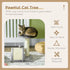 Cat Tree, Kitten Scratcher Activity Centre, with Sisal Scratching Post, Toy Ball - Grey