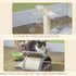 Cat Tree, Cat Tower for Kittens with Rotatable Top Bar, Sisal Scratching Post, Tunnel, Dangling Balls - Grey