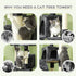 Cat Tree Scratching House, Activity Play Centre