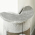 58cm Cat Scratching Post, with Covered Plush, Play Balls, for Corner Walls - Grey