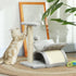 Cat Tree, Cat Tower for Kittens with Rotatable Top Bar, Sisal Scratching Post, Tunnel, Dangling Balls - Grey