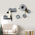 5PCs Cat Wall Furniture with Perch, Cat House, Scratching Post
