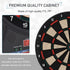 Electronic Hanging Dartboard LED Digital Score Set 27 Games and 202 Variations with 12 Soft Tip Darts