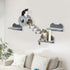4PCs Wall-Mounted Cat Tree, with Steps, Perch, Cat House - Grey