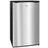 91 Litre Freestanding Under Counter Fridge Freezer, Small Fridge with Chiller Box, Adjustable Thermostat, 47.5cm Wide, Silver Tone