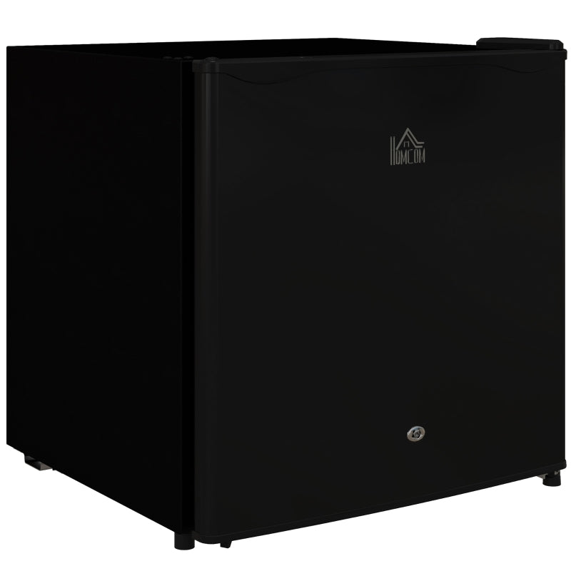 46 Litre Lockable Countertop Fridge - Black