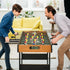 Folding Football Gaming Table Mini Foosball Soccer Table for Family Fun Indoor Play Sports