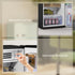 Under Counter Fridge, 85L Small Retro Refrigerator with Chiller Box, Adjustable Thermostat, Glass Shelves, Black