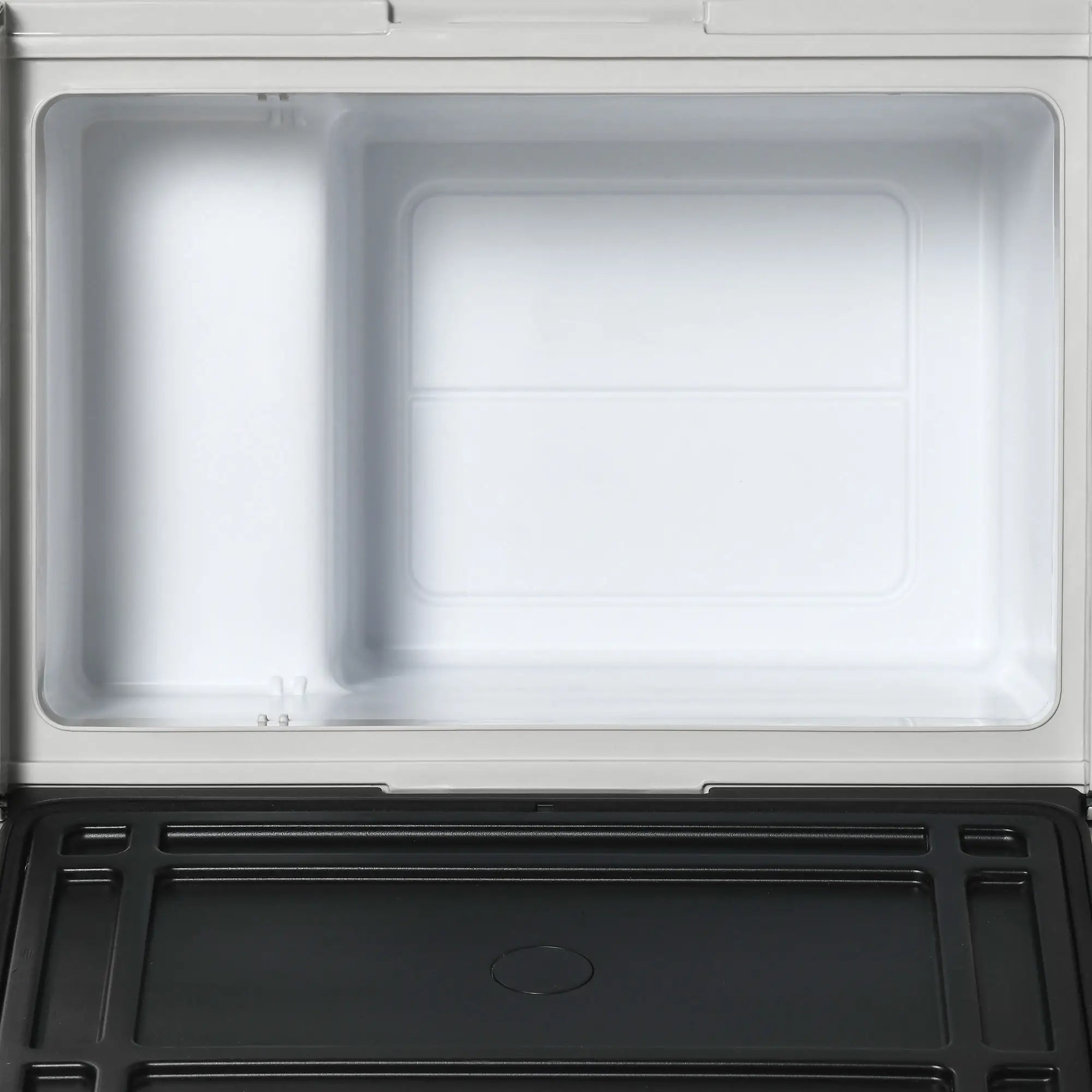 30L Portable Car Refrigerator - Grey and Black