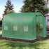 Polytunnel Greenhouse with Windows and Door, Walk in Greenhouse for Garden, Backyard (3 x 2 M)