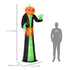 9FT Inflatable Halloween Pumpkin Ghost with Build in LED, Outdoor Lighted Blow Up Inflatables for Party Indoor, Garden, Lawn