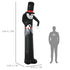 Giant 10ft Halloween Inflatables Tall Ghost with Hat, Build-in LEDs Blow Up Scary Outdoor Decorations, for Party Yard Garden Lawn Decoration