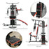 Multi Gym Workout Station, Weight Machine with 65kg Weight Stack, Sit Up Bench, Push Up Stand, Dip Station