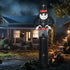 Giant 10ft Halloween Inflatables Tall Ghost with Hat, Build-in LEDs Blow Up Scary Outdoor Decorations, for Party Yard Garden Lawn Decoration