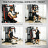 Multi Gym Workout Station, Weight Machine with 65kg Weight Stack, Sit Up Bench, Push Up Stand, Dip Station